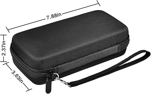 Vista 5 de Funda compatible con Texas Instruments TI-30XS para calculadora científica MultiView, bolsa organizadora de transporte con bolsillo de malla