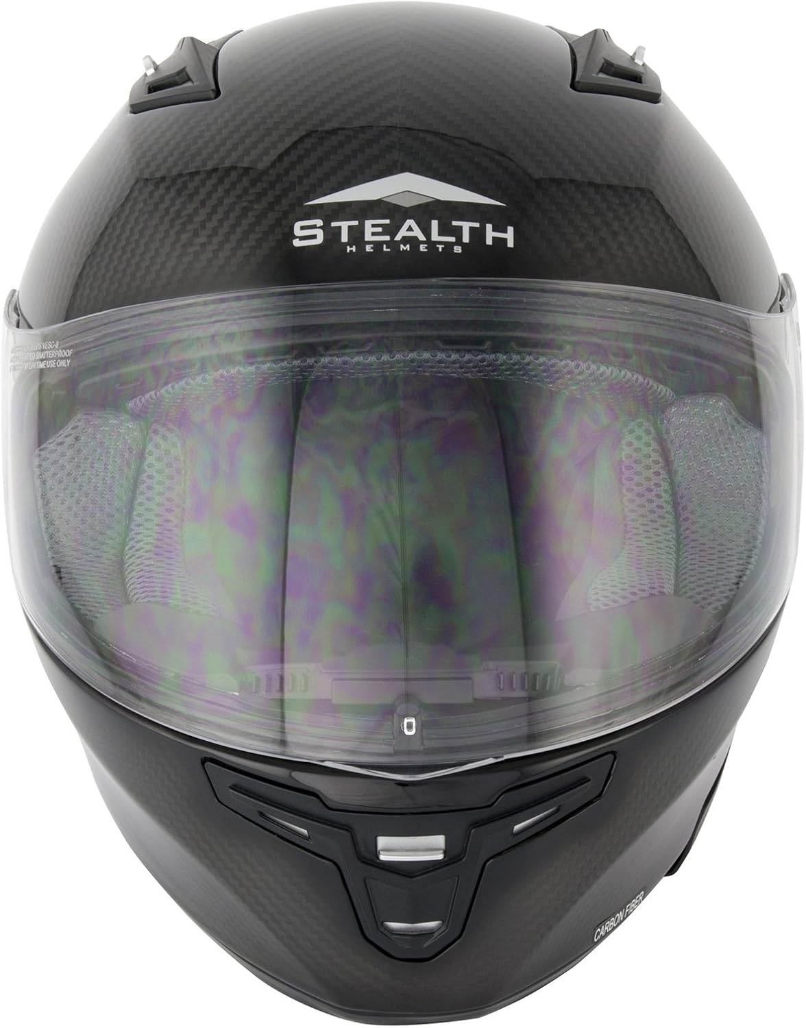 Nuovo Stealth moto casco Hd117 Full Face in fibra di carbonio : Auto e Moto
