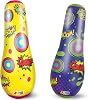 2 unidades de saco inflable Bopper de 47 pulgadas para niños, con acción de rebote, regalo para niños 8