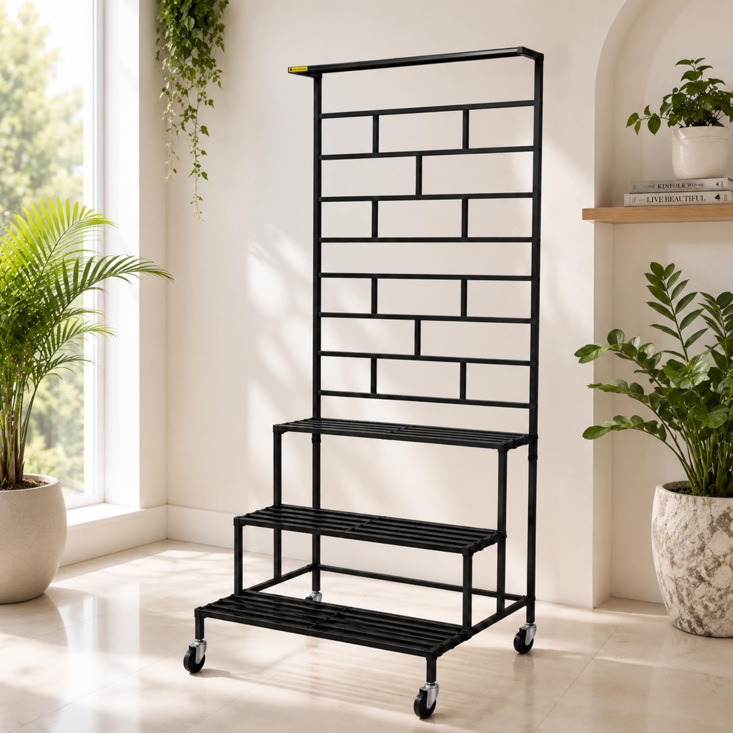 Bloom Plant Stand - Outdoor & Indoor Metal Stand -14
