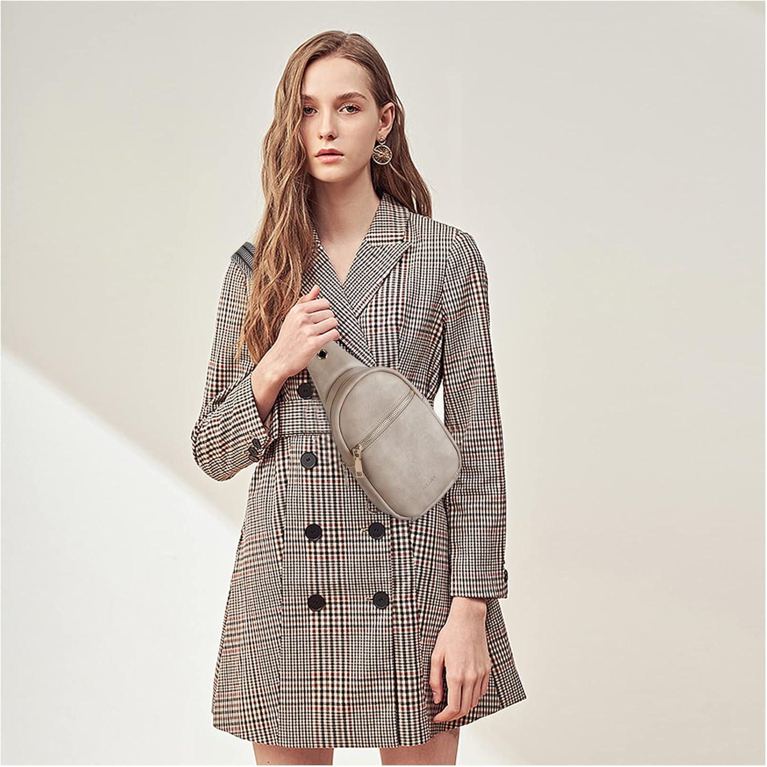 Telena Crossbody Bags for Women Leather Cross Body Sling Bag for Woman Travel - Image 2