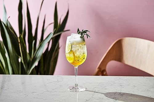 Miniatura 6 de Arc Cardinal Arcoroc Excalibur - Vaso de vino templado Breeze, fabricado en Estados Unidos, 15.75 onzas, juego de 24