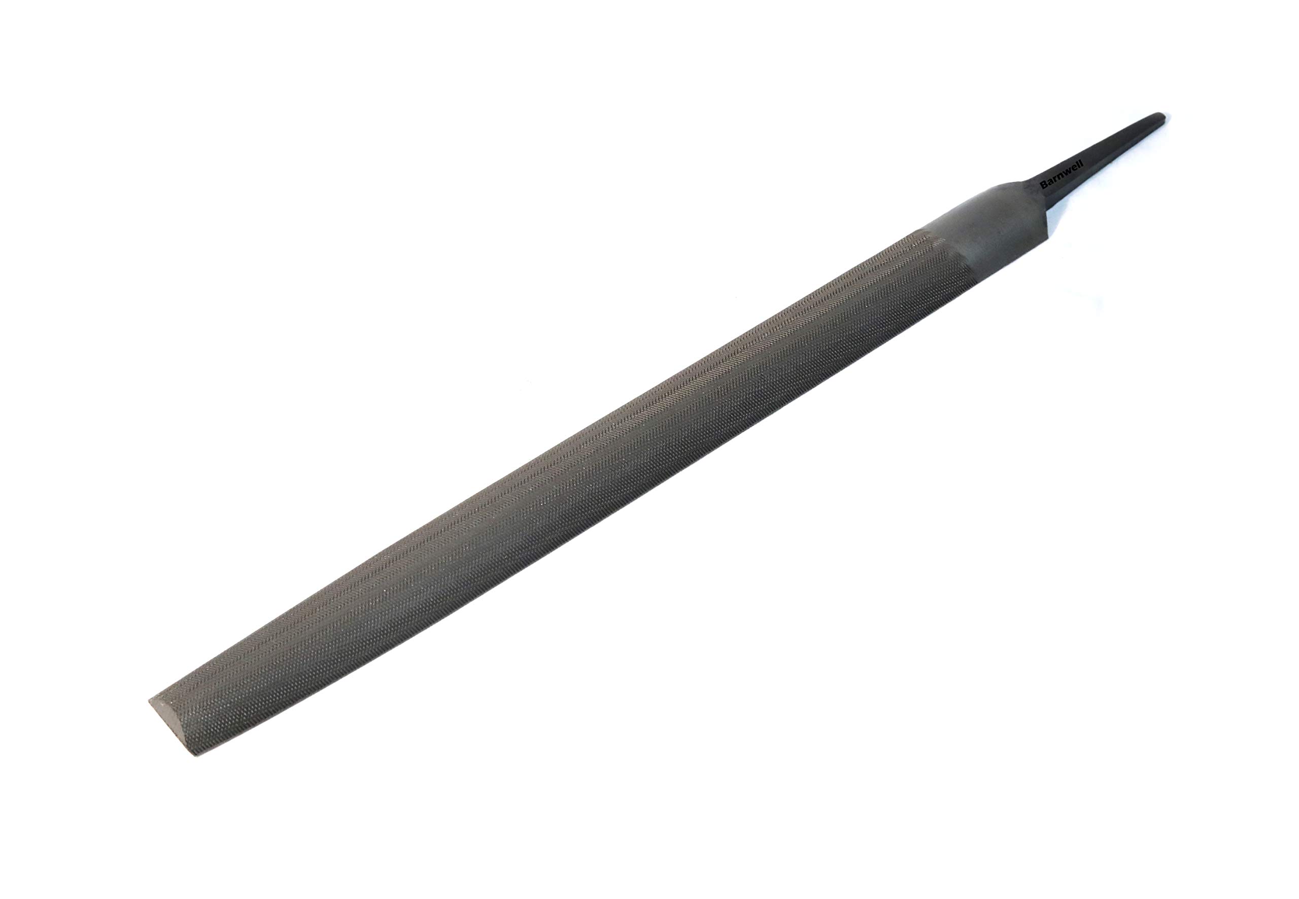 Barnwell 12" 300mm Half Round Metal Cutting Double Cut Engineers File (Coarse)