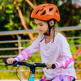 Atphfety Kids Bike Helmet,2 Sizes Adjustable for Youth Child Boys & Girls Ages 3-5-8-14,Ventilation and Multi-Sport for Bicycle Skate
