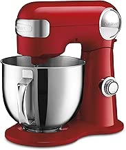 Cuisinart SM-50R 5.5-Quart Stand Mixer, Ruby Red - coolthings.us
