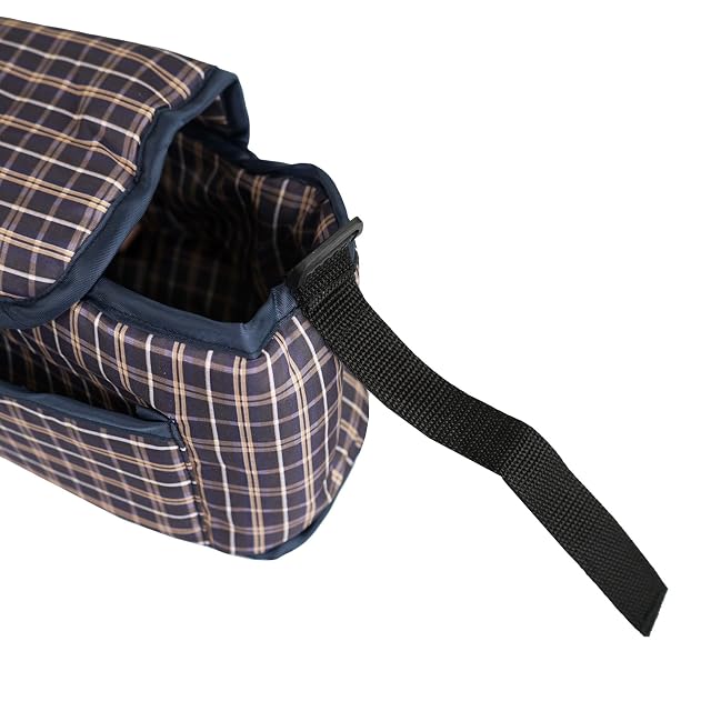 Foto 8 de 8 de Bolsa Organizadora Caddy TARTÁN AZUL
