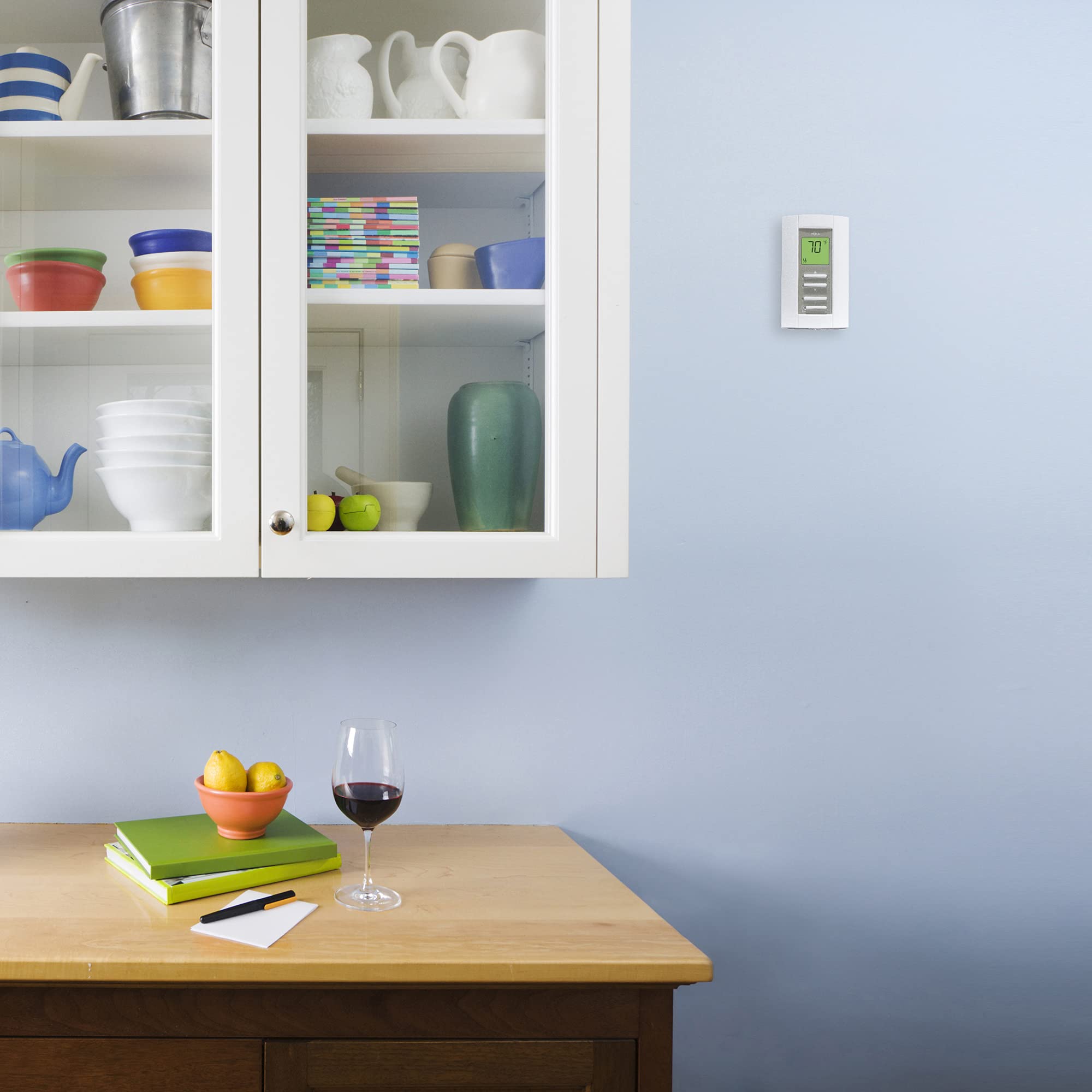 Cadet Electronic Non-Programmable Double Pole Thermostat (Model:  TH114A-240D-B, Part: 08162), 15 Amp, 240/208 Volt, White: Programmable  Household Thermostats: Amazon.com: Tools u0026 Home Improvement
