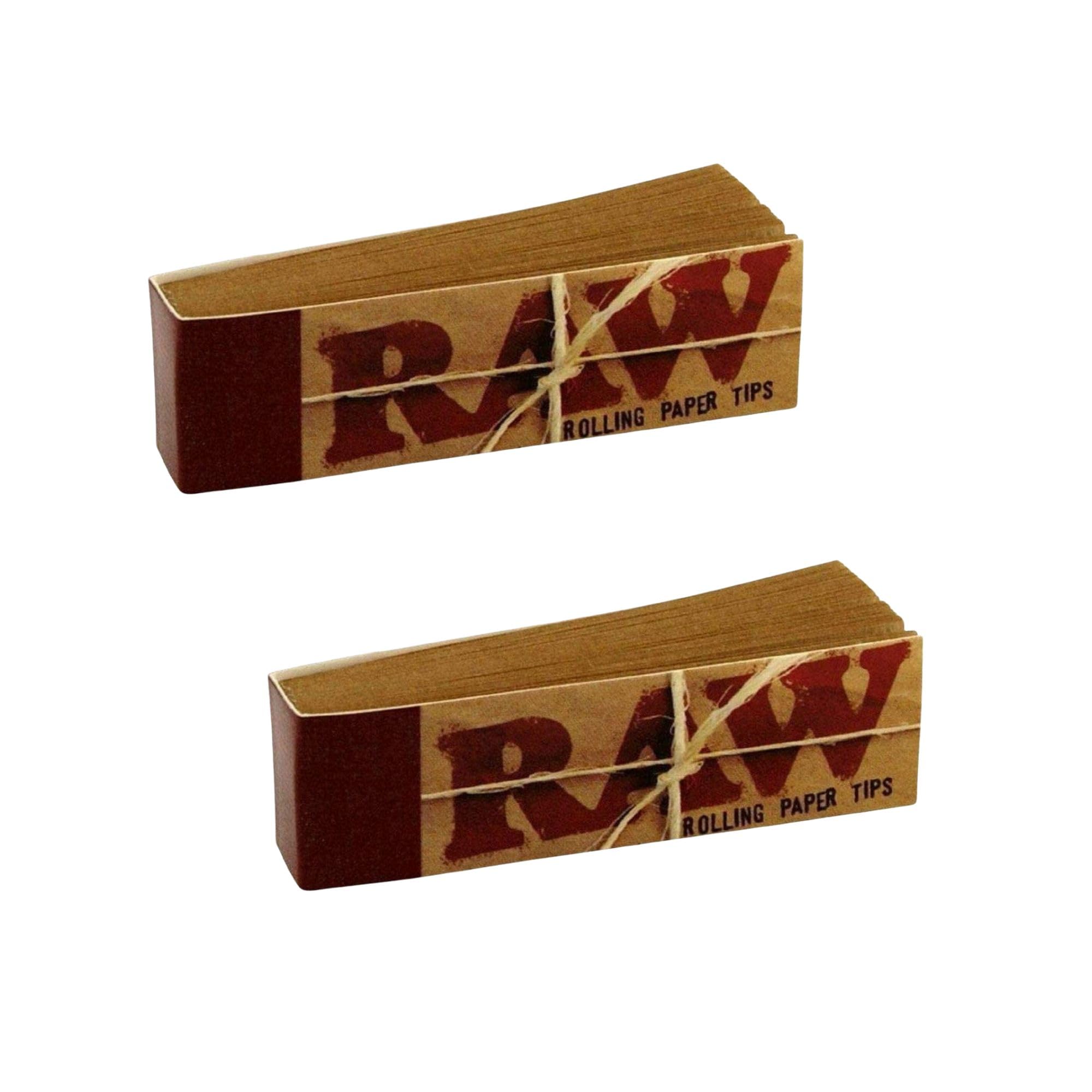 RAW Original Rolling Paper Tips - 50 Unbleached -5 RAW Original Rolling Paper Tips - 50 Unbleached -5