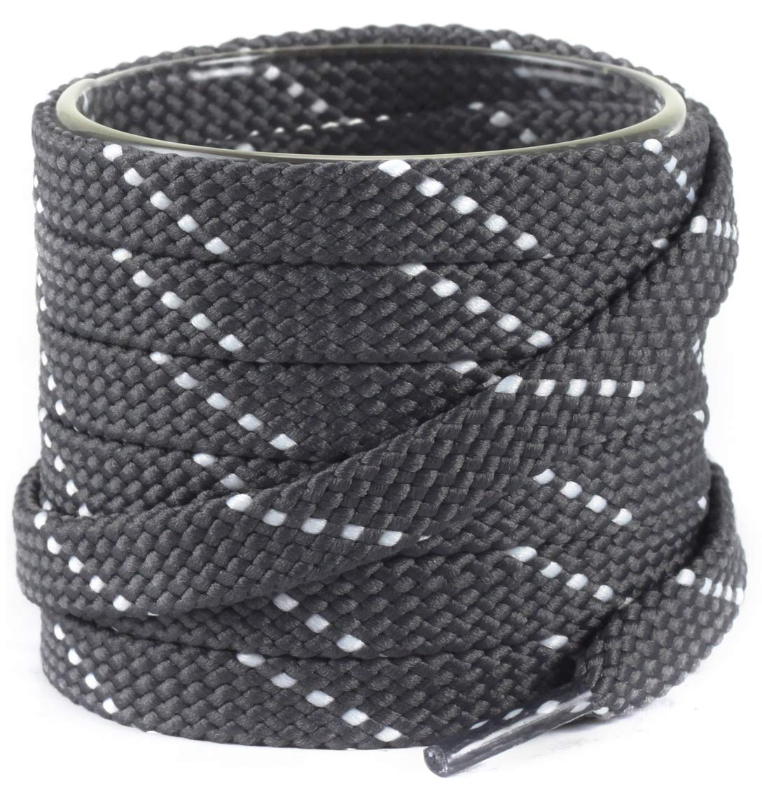 Shoemate Stylish Thick Flat 5/16" Shoe Laces for Sneakers and Athletic Shoes, Shoe Strings