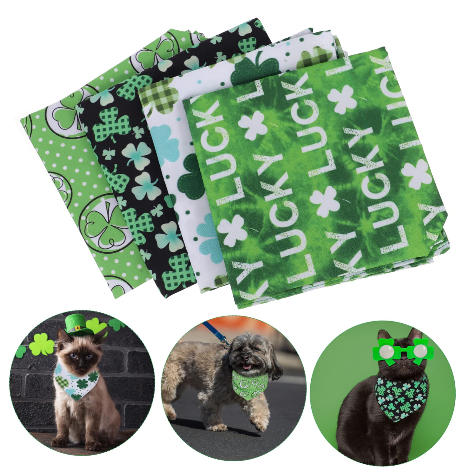 Beavorty 8pièces Bandana Chien Créatif Et Adorable pour Chiens Et Chiots Accessoires Animaux De Compagnie pour Et Vie