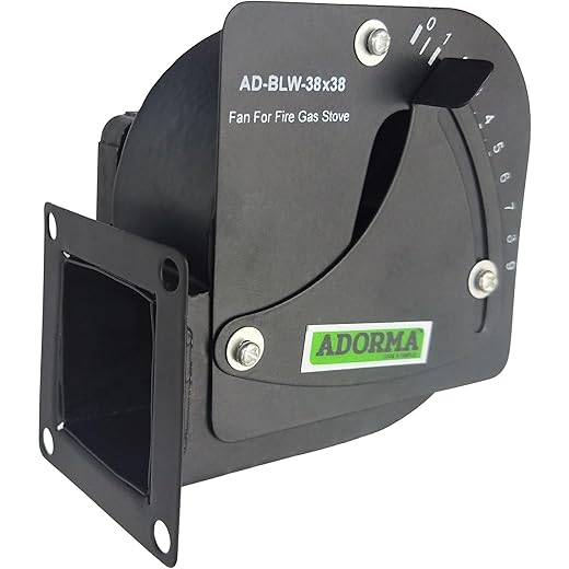 ADORMA AD BLW 38x38 Fan Blower For Gas Fired Oven 220volts