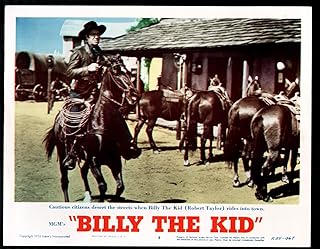 MOVIE POSTER: Billy the Kid 11"x14" Lobby Card #3 Robert Taylor Western
