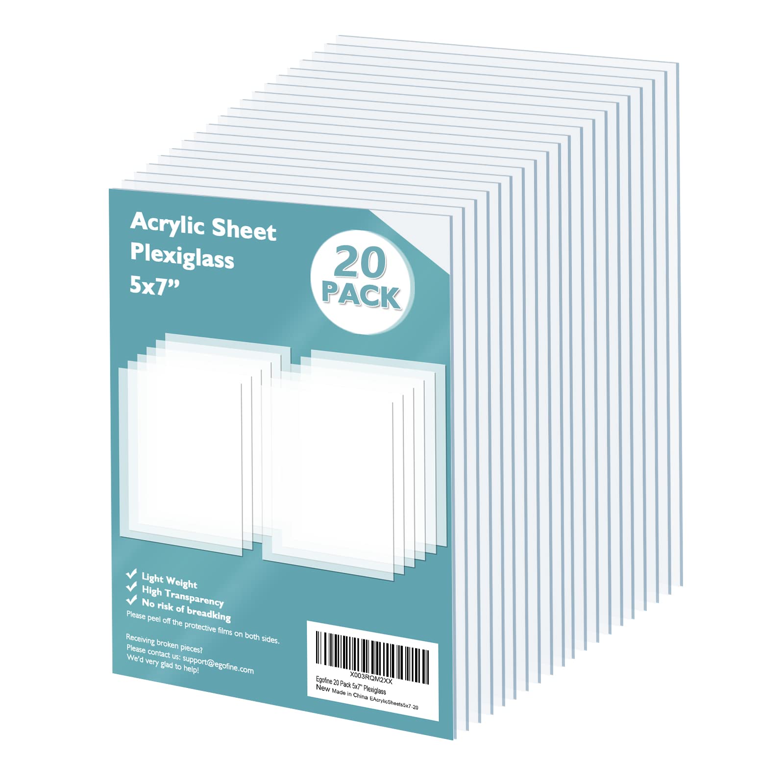 Black Plexiglass Sheets - 12 Pack for DIY Projects -11