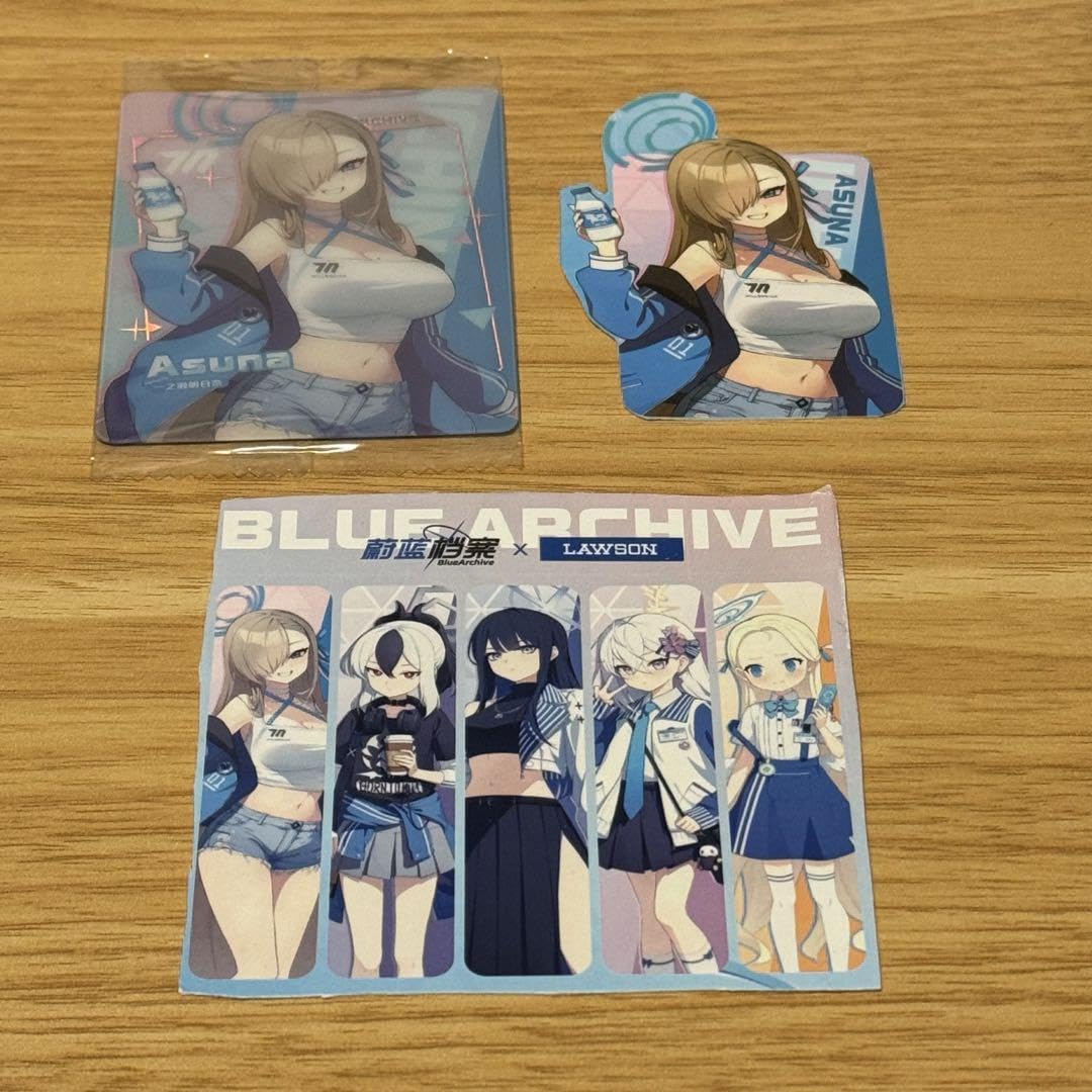 Amazon.co.jp: ブルアカ 中国 ローソンコラボ イラストカード 一之瀬