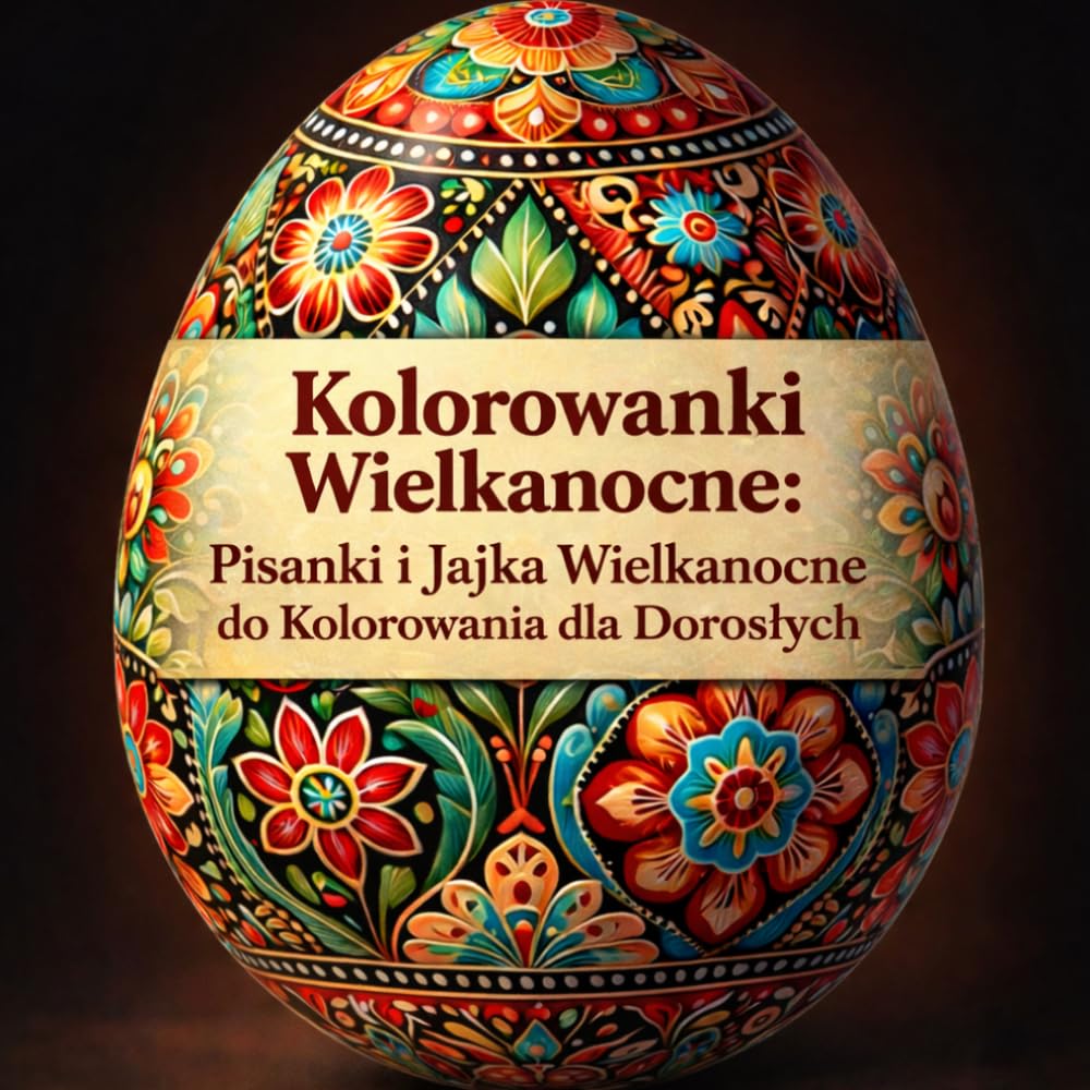 Kolorowanki Wielkanocne: Pisanki i Jajka Wielkanocne do Kolorowania dla Dorosłych
