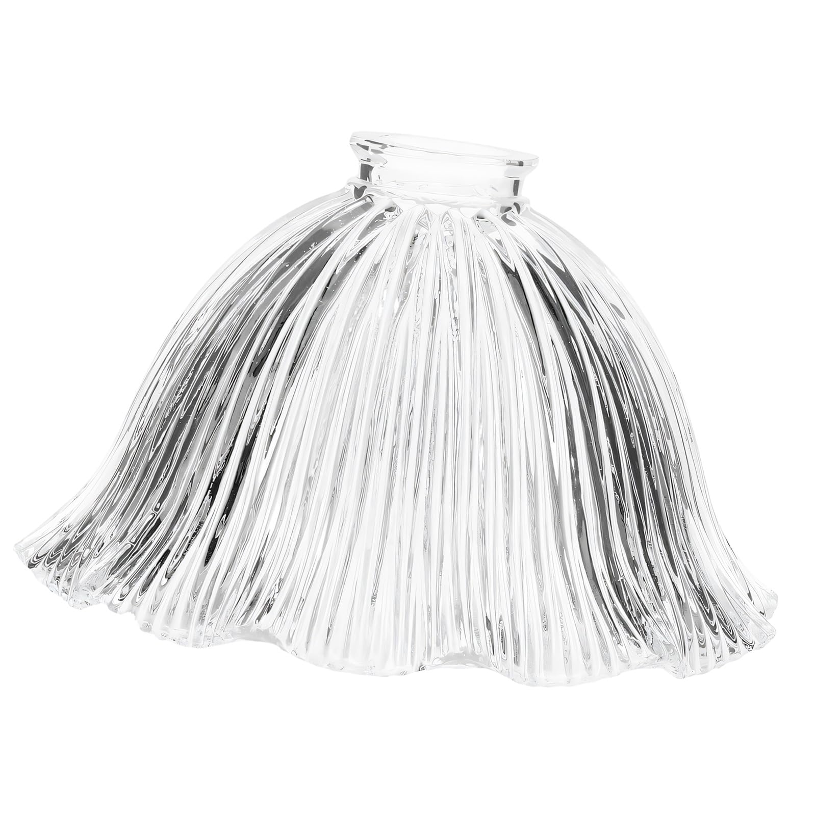Msioytog Wisps Of Clear Light Flower Lampshades Wall Light Pendant Fixture Cover Replacement Glass Lamp Shade For Wall Sconce Cover