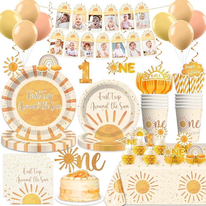 First Trip Around The Sun Decoration Sets/Kits!
