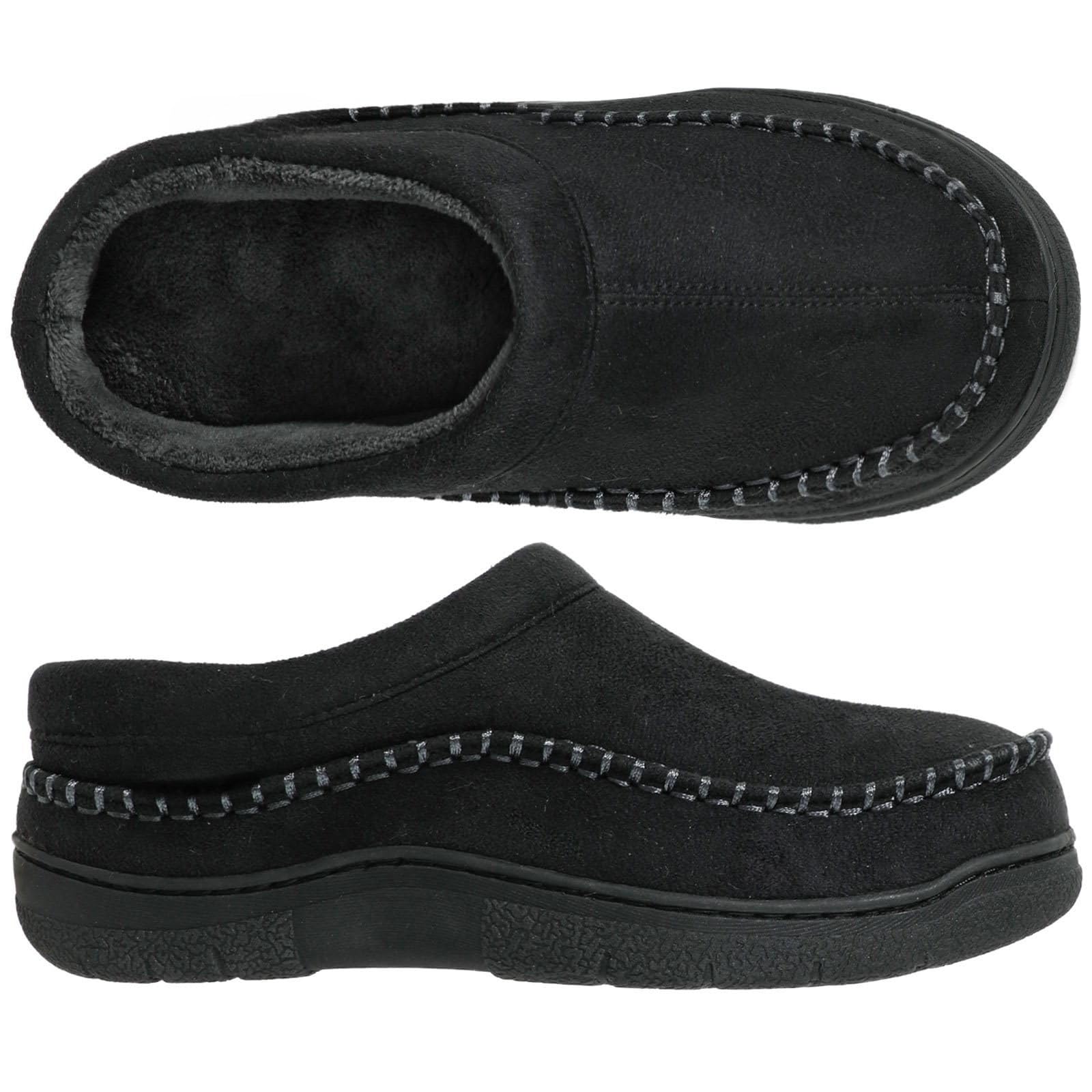 Generisch 2026 Chaussons pour homme en mousse à mémoire de forme avec semelle antidérapante
