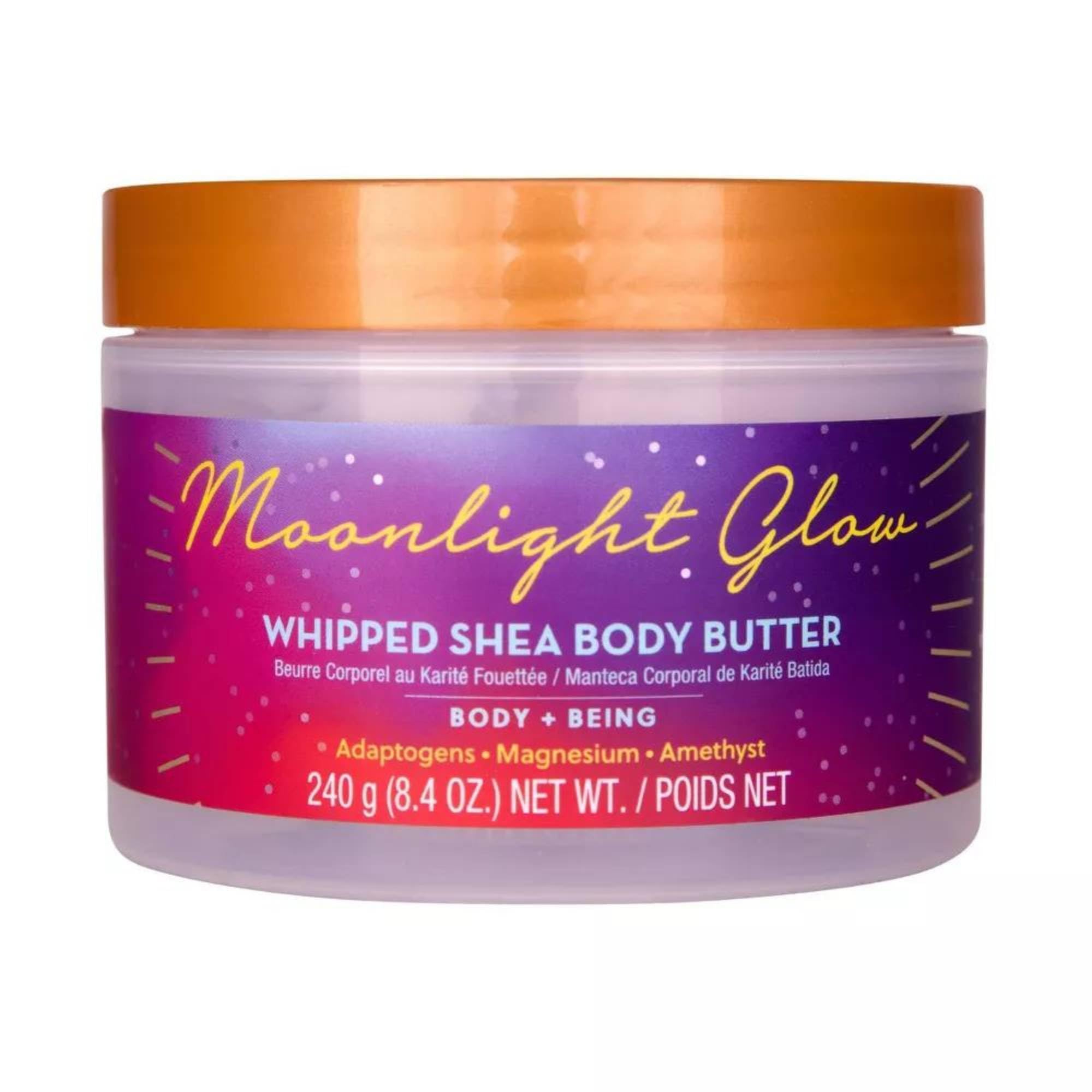 Moonlight Glow Whipped Shea Body Butter - Body + Being - 238,​1 g