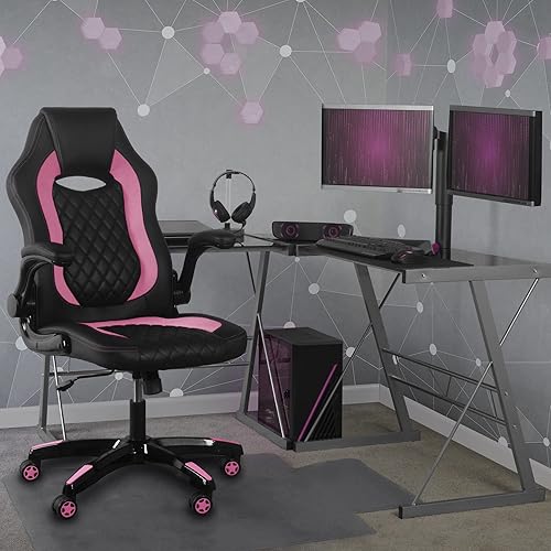 Miniatura 30 de Aon Archeus Silla ergonómica de oficina para juegos, silla de escritorio de computadora con respaldo alto con soporte lumbar, brazos abatibles,