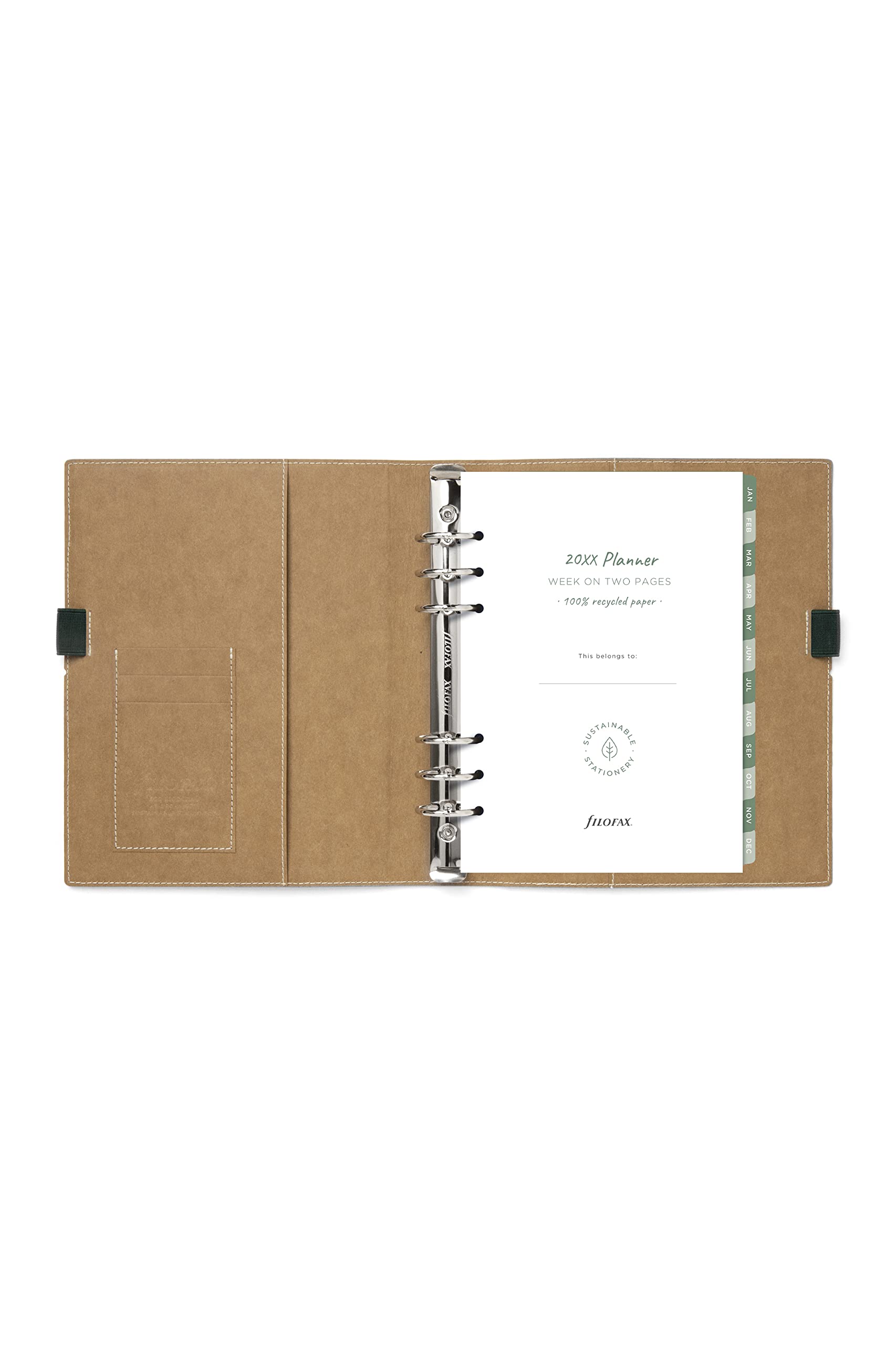 Filofax Organizer Eco Essential A5 Organizer Ebony 2026