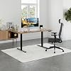 Uprise Height Adjustable Table | Dual Motor | Strong-Balanced-Stable (Nevada Walnut-Black) (180x80 cm)