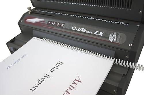 Miniatura 6 de Akiles ACM-EX41+ Modelo CoilMac-EX41+ - Punzón eléctrico todo en uno, insertador eléctrico y engarzador manual; agujeros ovalados especiales de