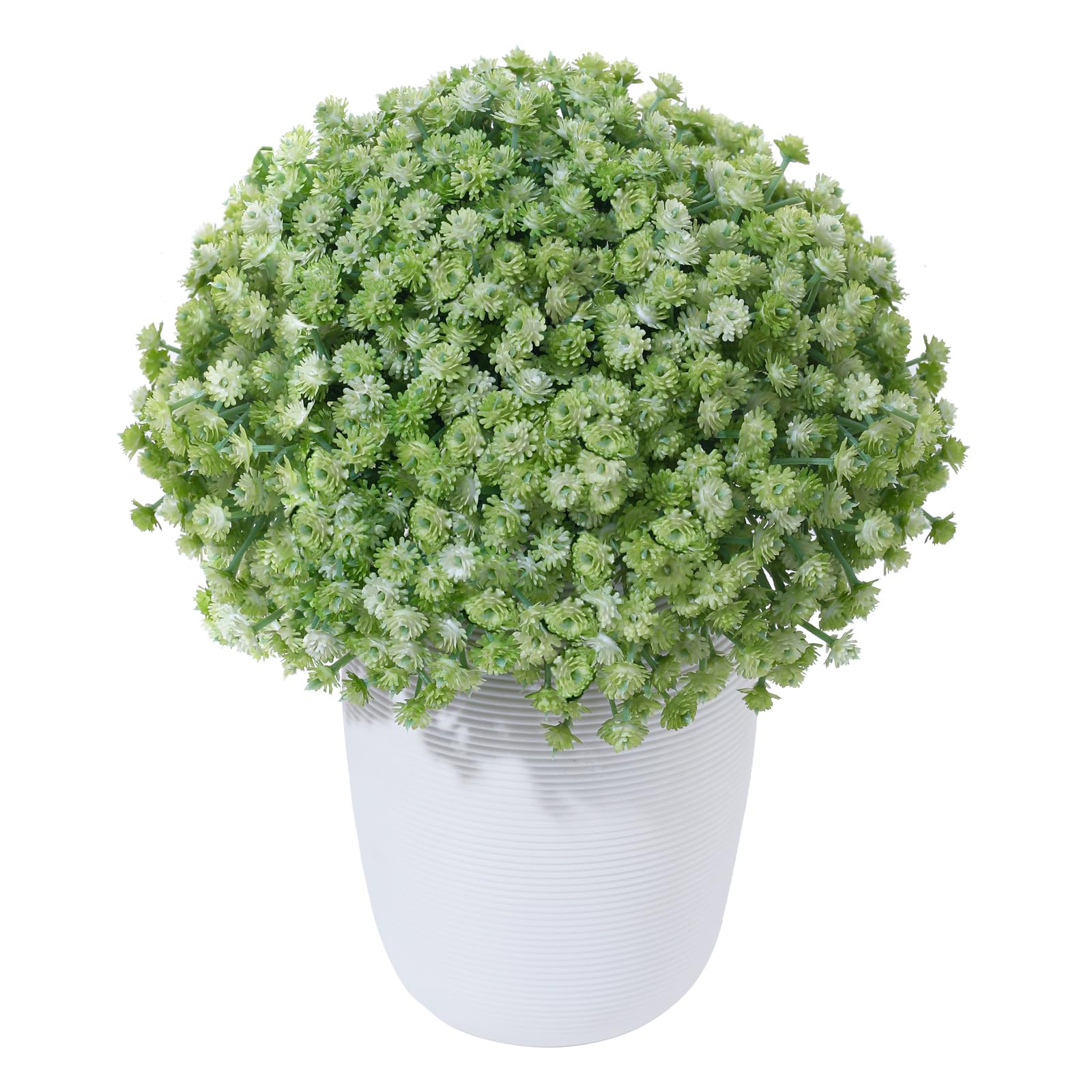 LINSIE 30 Pcs Green Artificial Baby's Breath