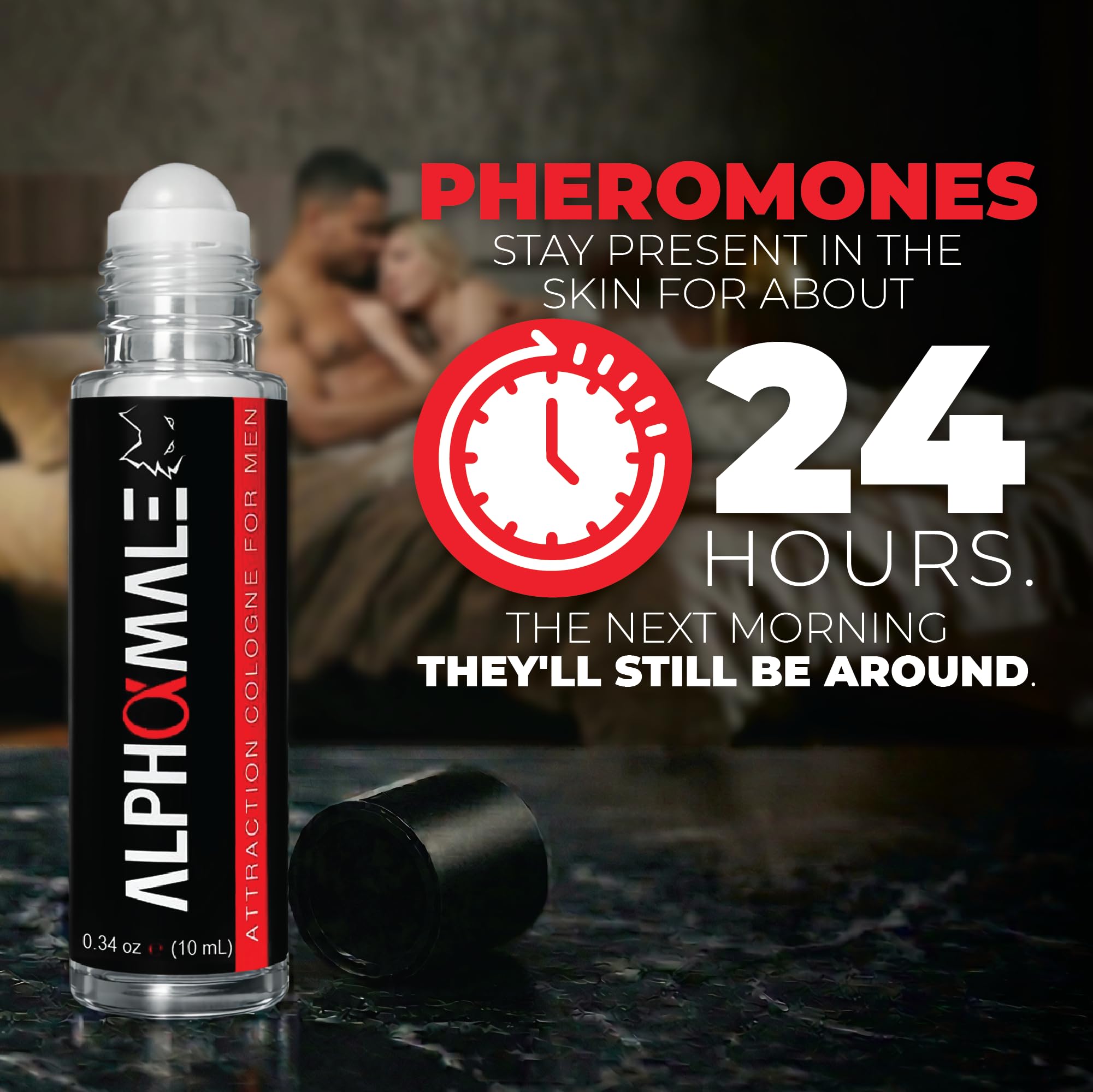 AlphaMale Pheromone-Infused Cologne for Men Roll-On