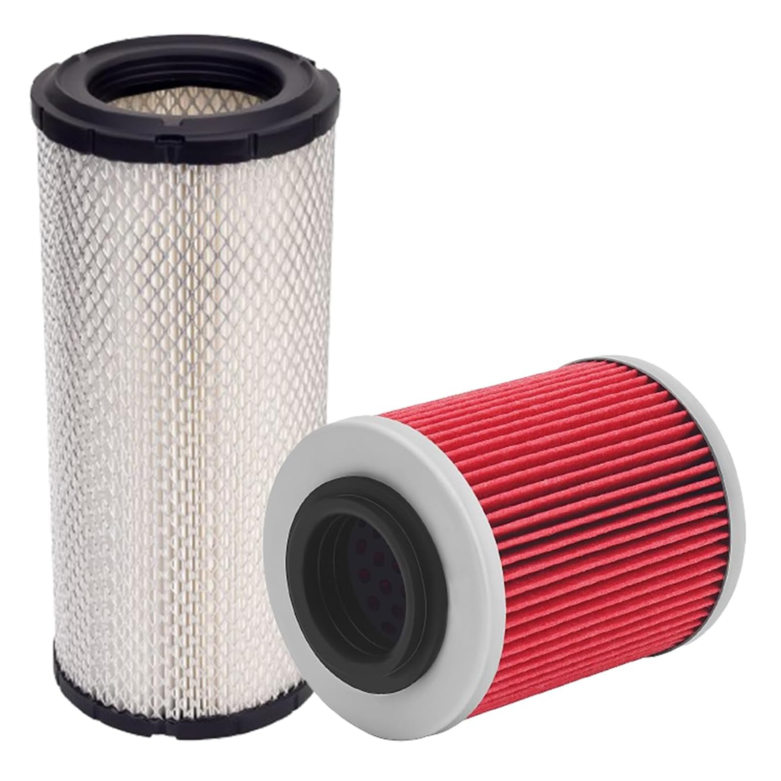KLWZH Motorcycle 715900394 Air Filter & 711256188 Oil Filter 420256188 Replacement for Can-Am Defender HD5 Max HD8 Pro HD10 2016-2021 Maverick Sport