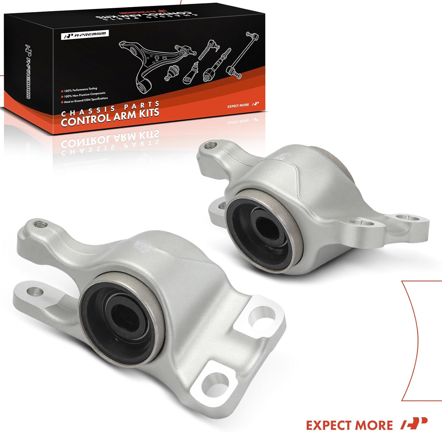 A-Premium 2 x Left and Right Control Arm Bushing Kits, Compatible with BMW F48 Series X1 2023 2024