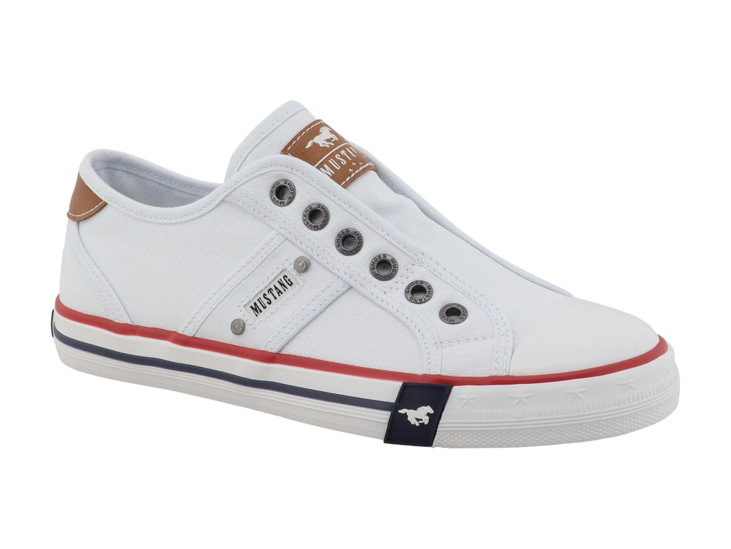 MUSTANG Damen Low-Top Sneaker, Frauen Halbschuhe