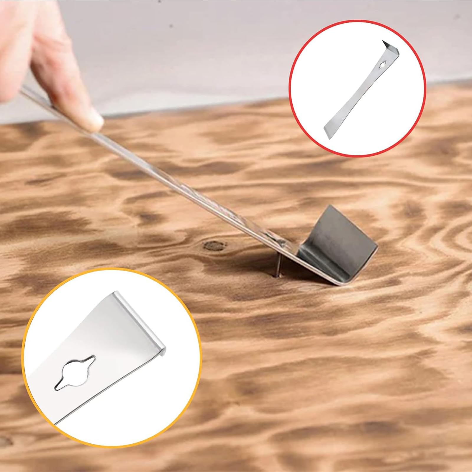 10-in-1 Multifunktions-Pry Bar Set Aus Edelstahl - Abhebelwerkzeug Für Holzarbeiten