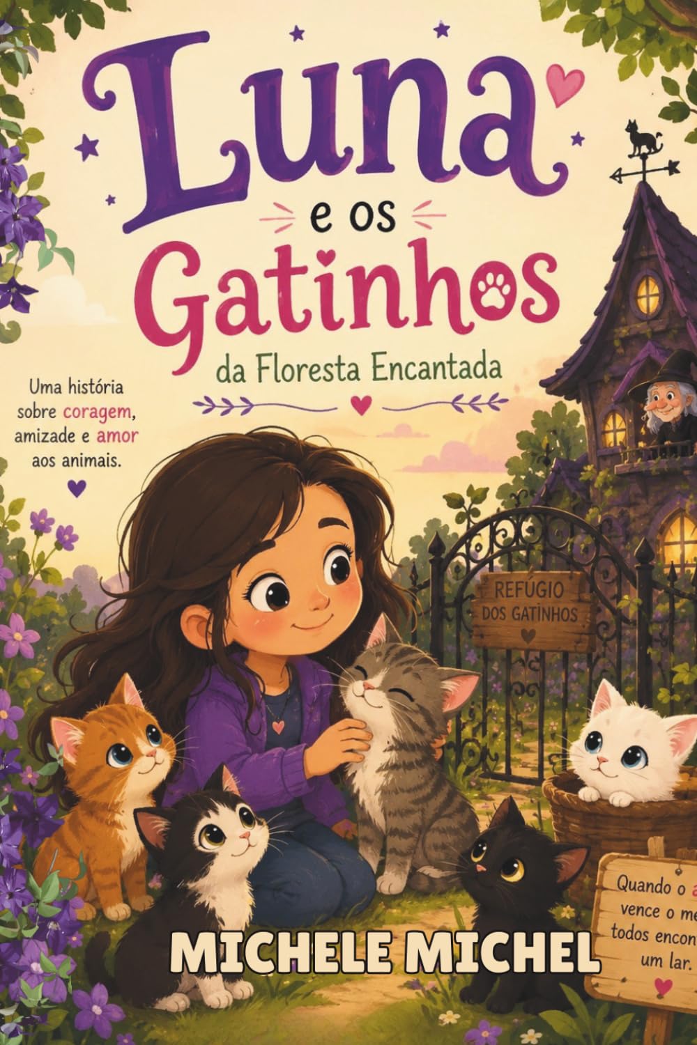 Luna e os Gatinhos da Floresta Encantada