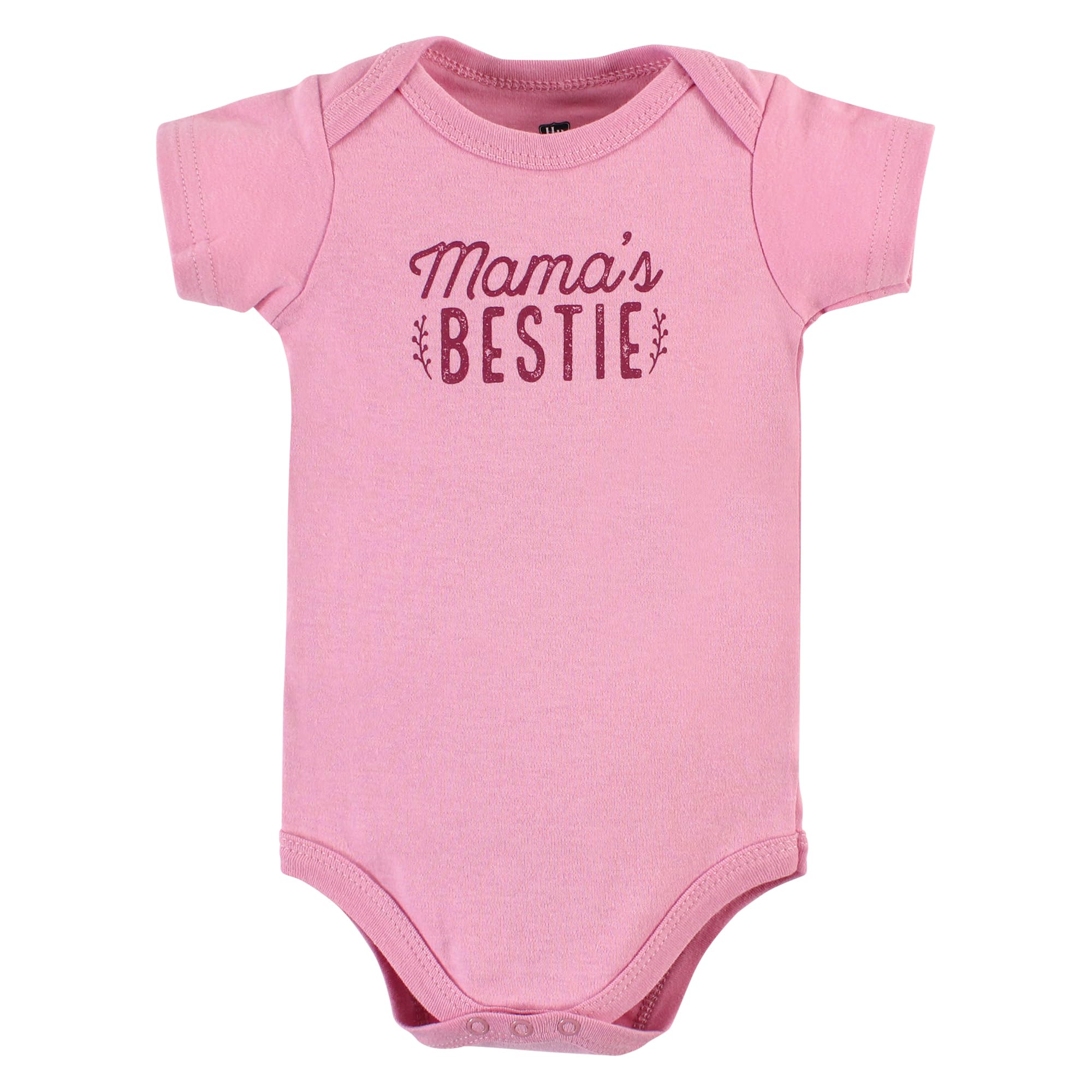 Hudson Baby - Body de algodón para bebé, Pequeñas flores de amor, Recién Nacido