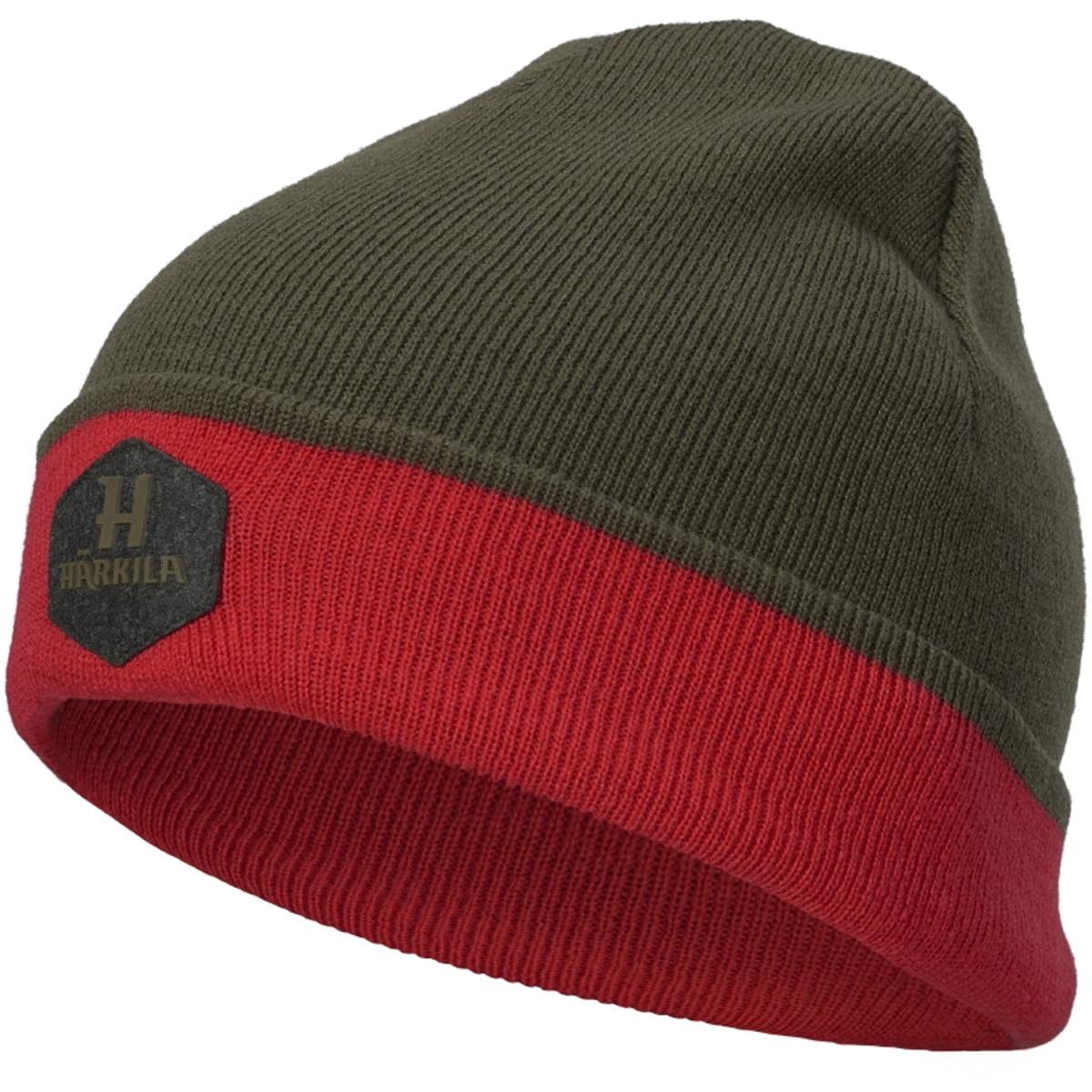 HärkilaHarkila Driven Hunt reversible beanie Willow green