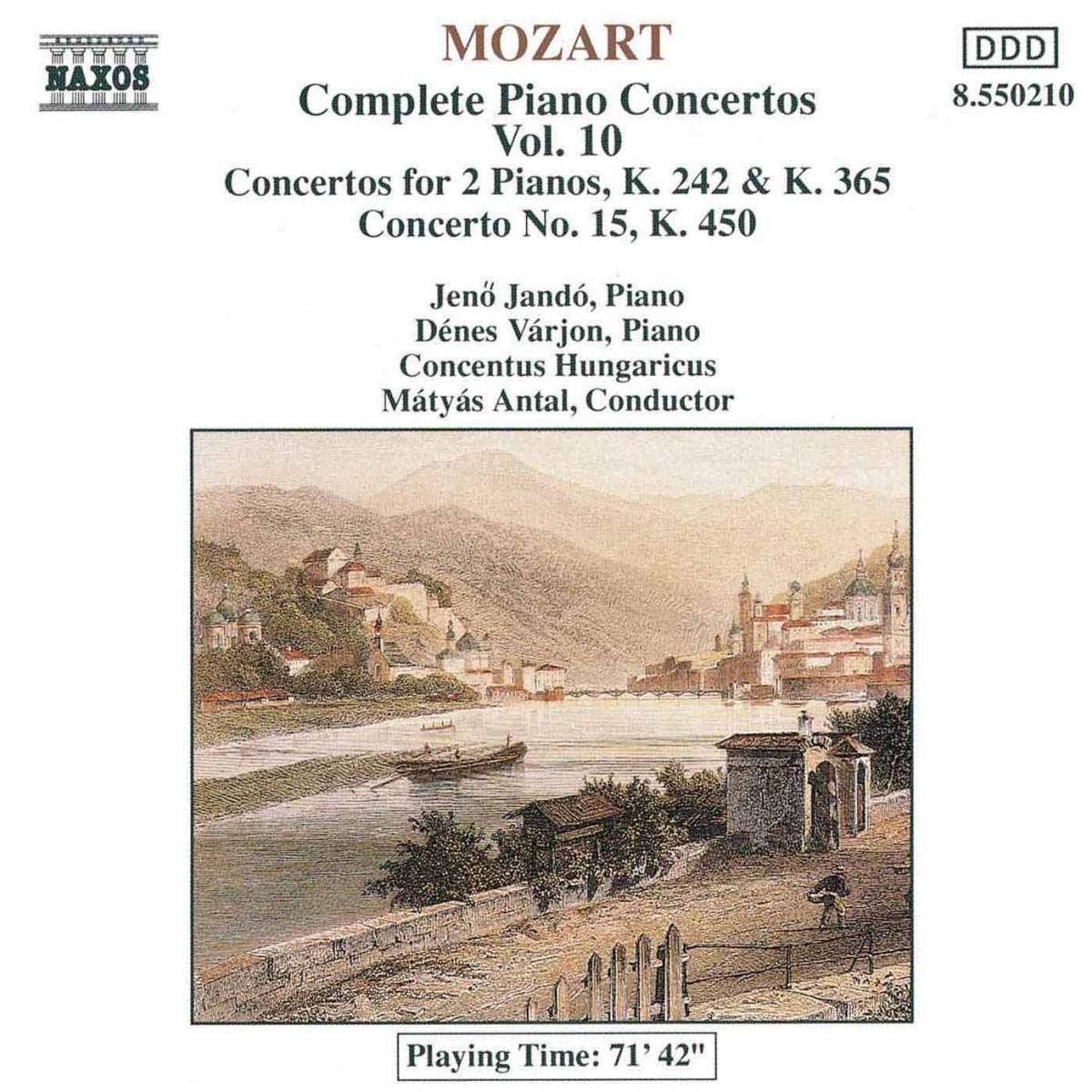 Klavierkonzerte 7+10+15 [Audio CD] MOZART,W. A.