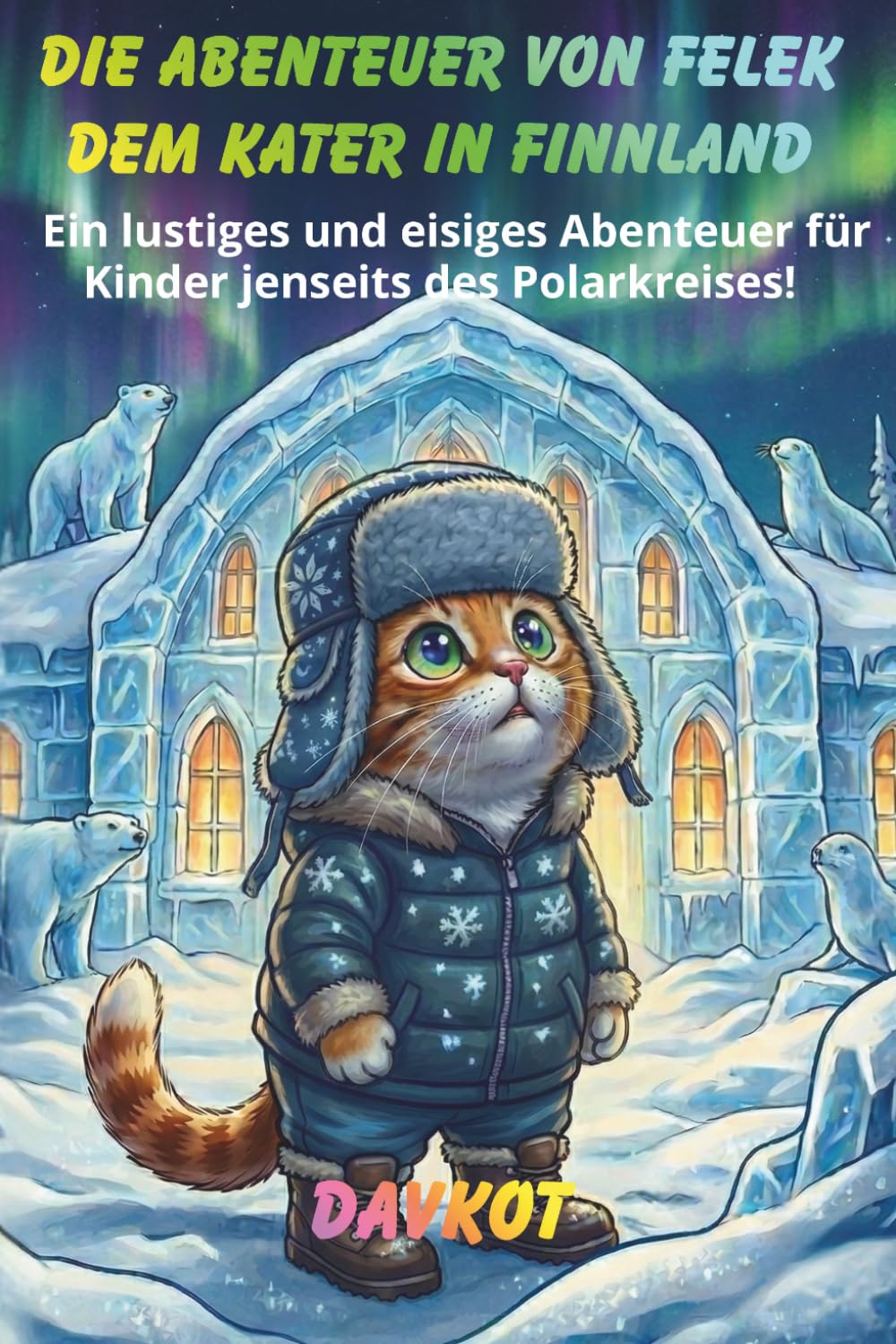 Die Abenteuer von Felek dem Kater in Finnland: Ein lustiges und eisiges Abenteuer für Kinder jenseits des Polarkreises! (Felek the Cat’s Adventures)
