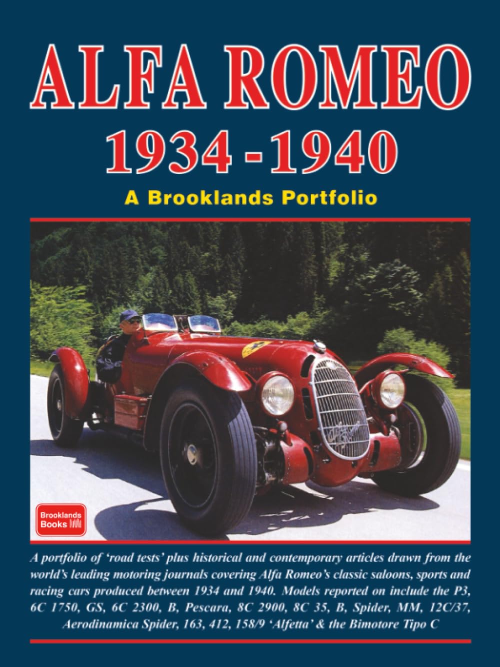 Alfa Romeo 1934-1940 A Brooklands Portfolio