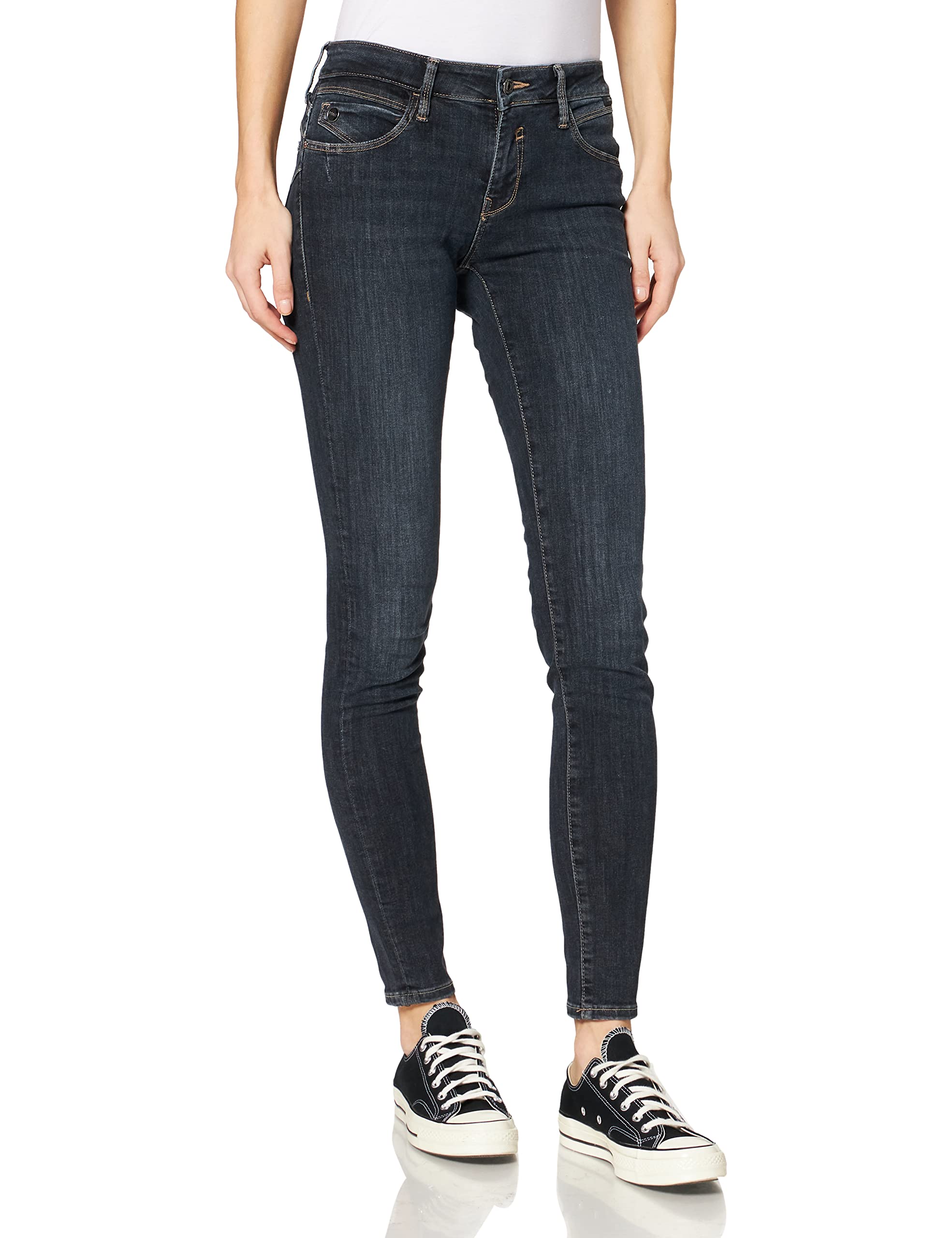 Mavi Women's Foggy Blue Glam Adriana Jeans, 27/30