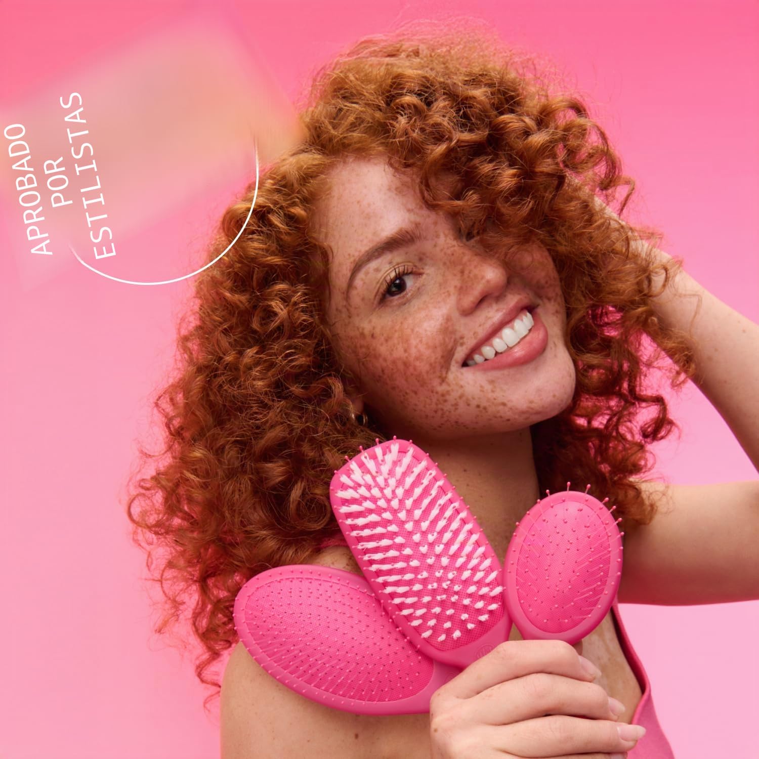 Wet Brush, Original Detangler, Cepillo desenredante para el cabello, unisex, cerdas IntelliFlex ultrasuaves, para todo tipo de cabello húmedo, seco y dañado, Negro (Black Frost)