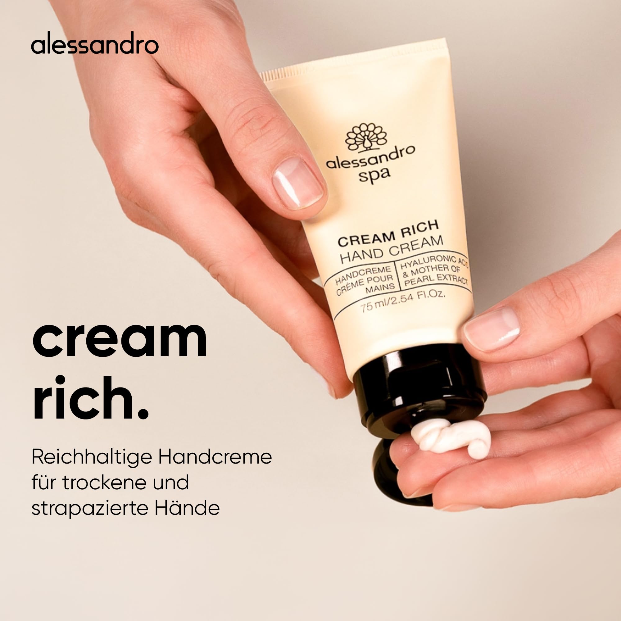 Alessandro Spa Cream Rich Handcreme Sıkılaştırıcı El Kremi 75 Ml
