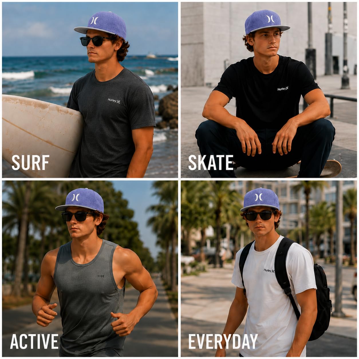 Hurley Czapka Mężczyźni M Phtm Surplus Hat