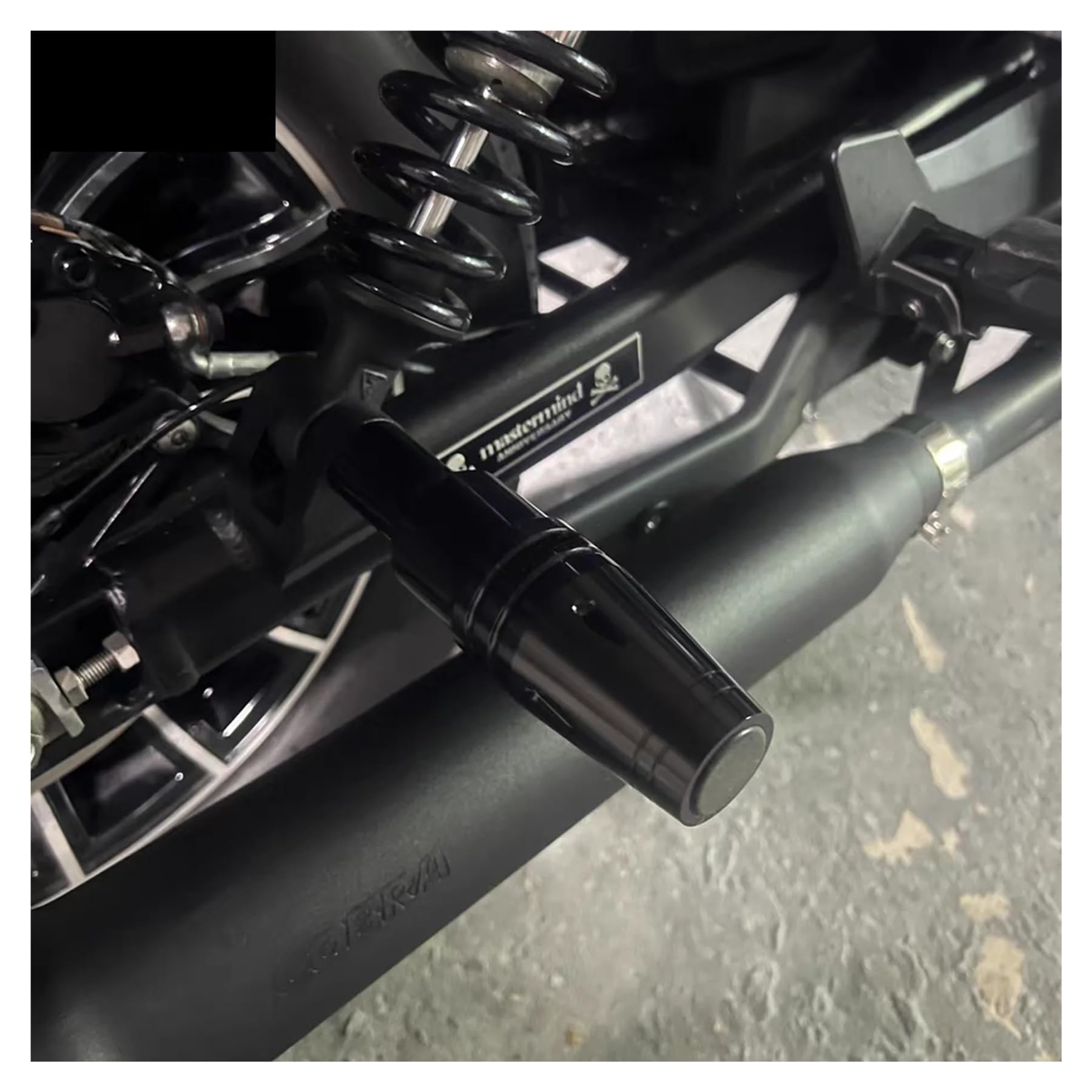 Motorrad Anti Crash Protector Für Benda BD300 ROCK300 Rock 250 300 Motorrad Auspuff Sliders Crash Protector Cnc Fallende Schutz Pad Motorrad Zubehörallaluminum Orange P 217167