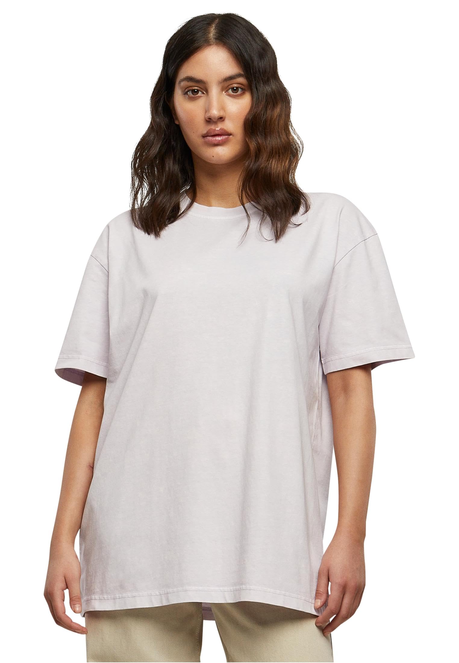 Build your Brand Women's T-Shirt, Soft Lilac, M