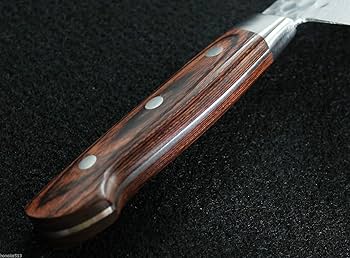 VG10 ダマスカス 牛刀包丁210mm G1754E 日本製 月光作 Amazon｜月光作 V金10号 槌目 ダマスカス 牛刀 包丁 210㎜ #1704