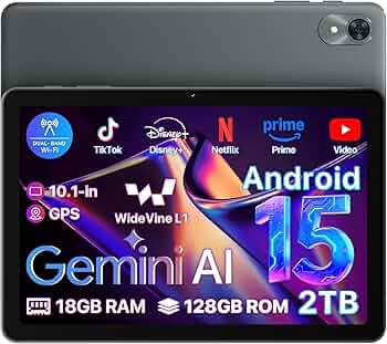 Amazon.co.jp: 【Android 15 タブレットGemini AI搭載 】10インチ