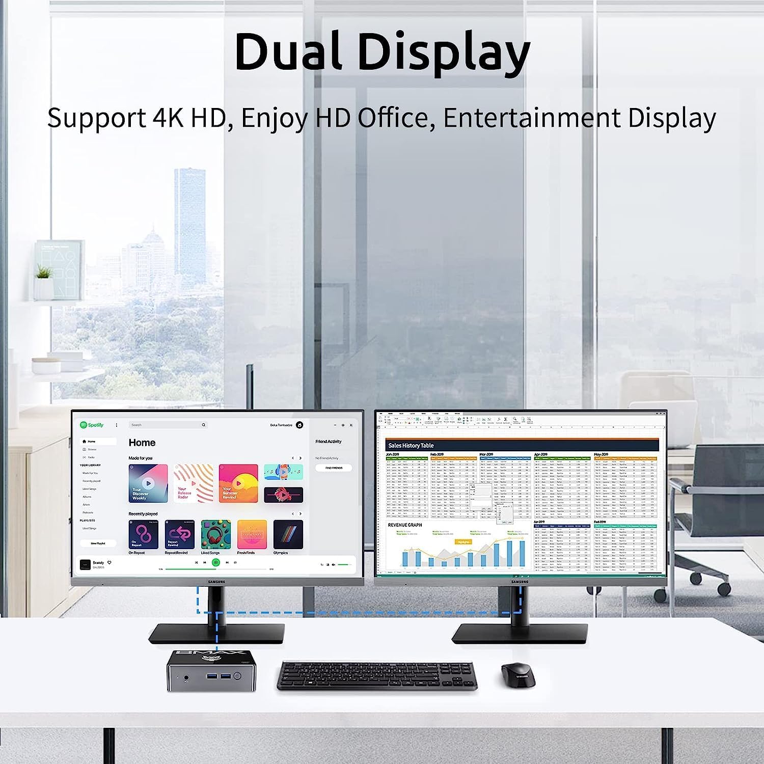 Bmax Mini PC B2 Pro J4105 : Amazon.com.br: Computadores e Informática