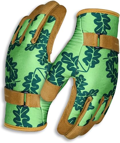 Miniatura 5 de WESTWOOD FOX Guantes de jardinería para mujer, guantes de seguridad, guantes de utilidad para jardín, repelentes al agua, guantes de trabajo de