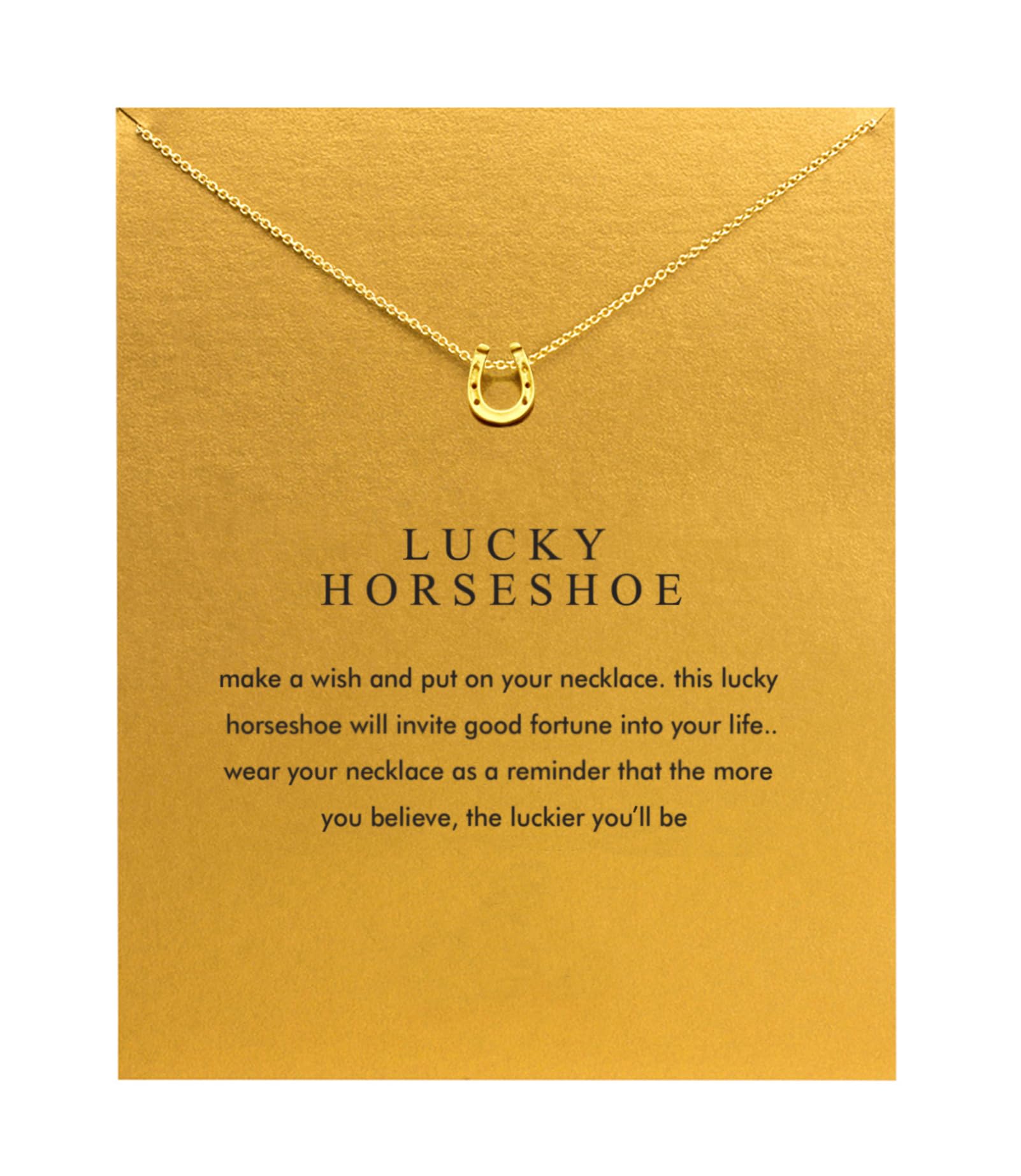 Baydurcan Friendship Anchor Compass Necklace Good Luck Elephant Pendant Chain Necklace with Message Card Gift Card